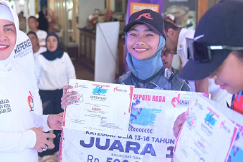 Indira Yusuf Ismail Dorong Penyediaan Sarpras Olahraga Sepatu Roda di Makassar