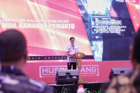 Buka Musrenbang RPJPD Makassar 2025-2045, PJ Sekda Ingatkan Dukung 3 Program Strategis