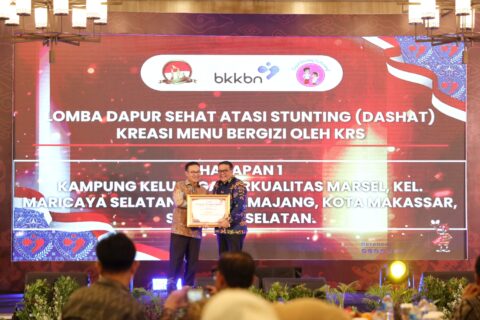 Kalahkan 65 Ribu Peserta, Makassar Raih Juara 2 Tingkat Nasional Kampung KB Terbaik