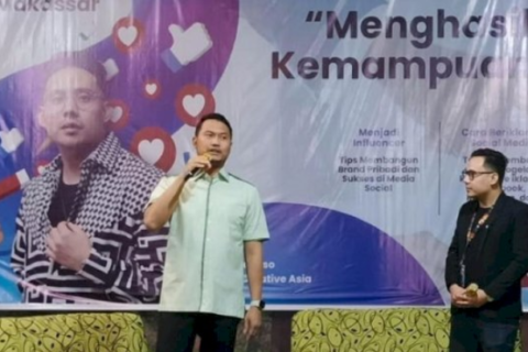 Andi Seto Dorong Kreativitas Anak Muda Makassar Lewat Pelatihan Digital Marketing