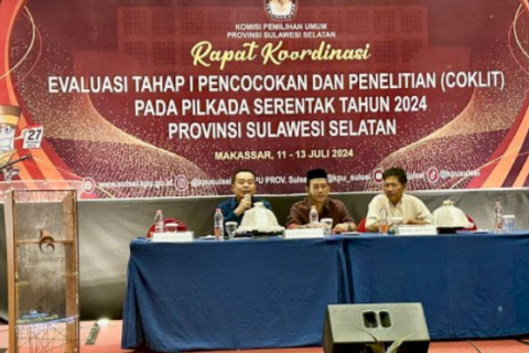 Bawaslu Sulsel Sampaikan Temuan Janggal Saat Proses Coklit oleh KPU