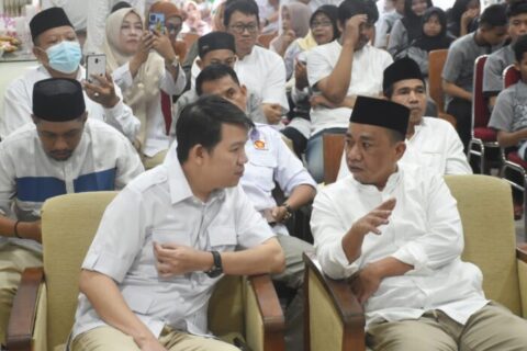 Bukber DPC Gerindra Makassar Dirangkaikan Pembagiaan Santunan Panti Asuhan