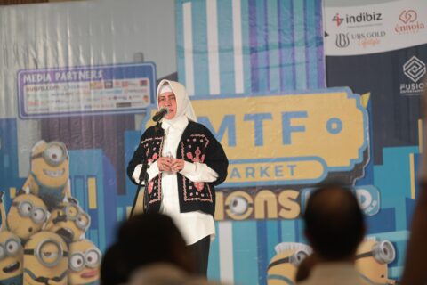 Dukung UMKM, Indira Yusuf Ismail Buka Bazar MTF Market di Mall Pipo