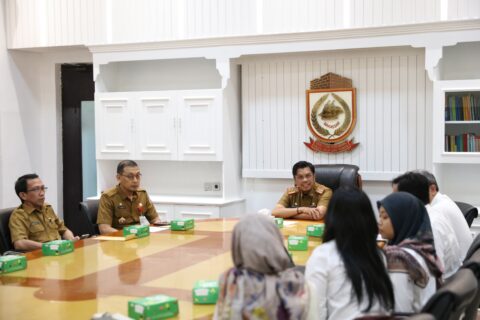 Fokus Tingkatkan Tata Kelola Manajemen Risiko, PJ Sekda Terima Kunjungan Asitensi BPKP Sulsel