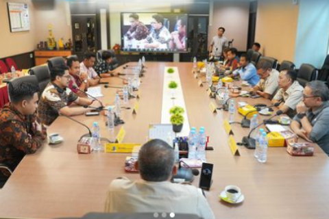 Bapenda Makassar Hadiri Rakor Kerjasama Pertukaran Data Elektronik dengan DJP