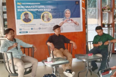 Diskusi Komunitas Jurnalis Politik: Pasangan Seto-Rezki Klop, Pahami Birokrasi dan Legislasi