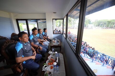 Danny Pomanto Nonton Babak Final Dirgantara Cup XXVI