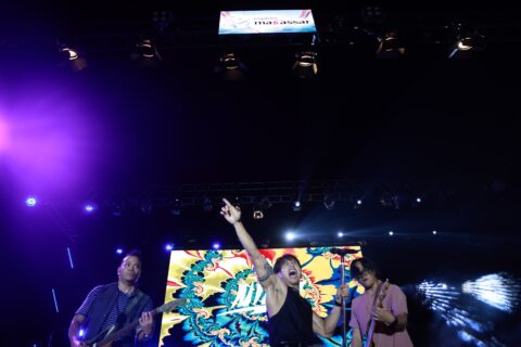 Penampilan Enerjik Nidji Tutup Panggung Fusion Music di Makassar F8 dengan Meriah