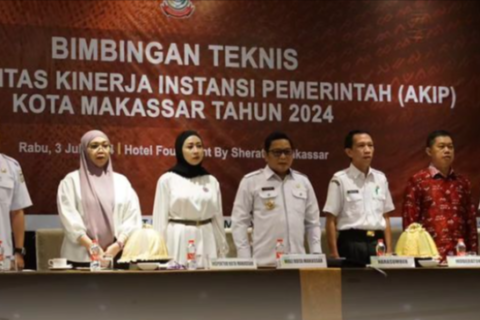 Sekretaris Bapenda Makassar Hadiri Bimbingan Teknis AKIP di Hotel Four Points