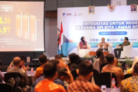Optimalkan Diseminasi Informasi SPI, Bapenda Makassar Hadiri Firtual Kemenkominfo