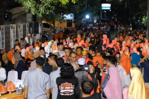 Laskar Anak Lorongna’ Makassar Solid Menangkan INIMI DIA di Pilkada 2024