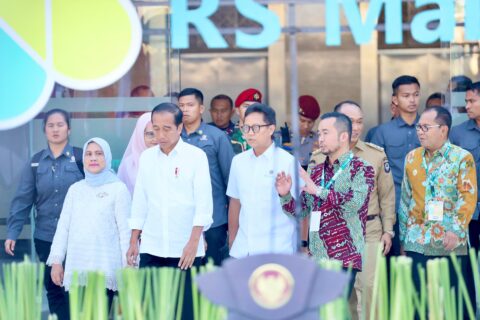 Presiden Jokowi Resmikan RS Kemenkes Makassar, Danny Pomanto: Pusat Layanan Kesehatan OJK