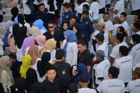 Sambutan Meriah Masyarakat Wajo untuk Fatmawati Rusdi dalam Kampanye Andalan Hati