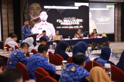 Pjs Wali Kota Makassar Resmi Buka High Level Meeting TP2DD 2024, Dorong Percepatan Digitalisasi Daerah