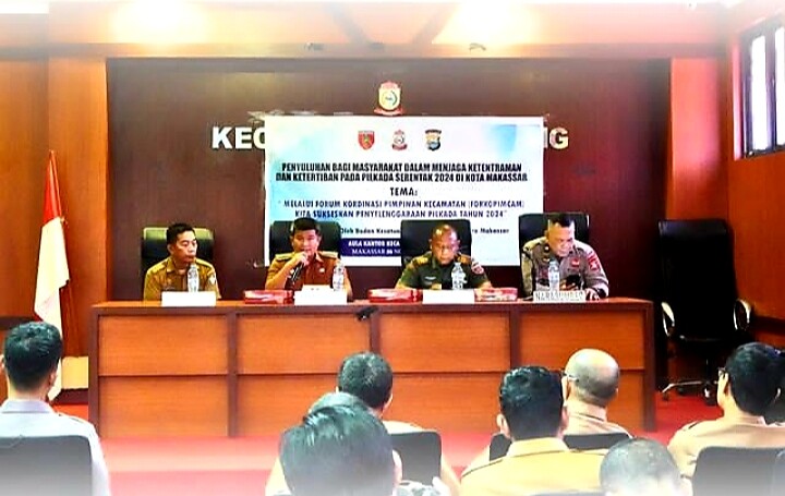 Tripika Kecamatan Mamajang Lakukan Penyuluhan Jaga Ketertiban Pilkada