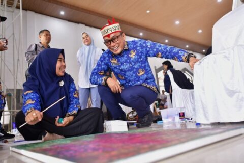 Prof Zudan Tinjau Lokasi MTQ Korpri Nasional VII di Palangka Raya