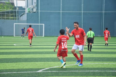 Di Masa Tenang Pilwalkot Makassar, Andi Seto Lepas Penat dengan Mini Soccer Bersama Anak Muda dan Jurnalis