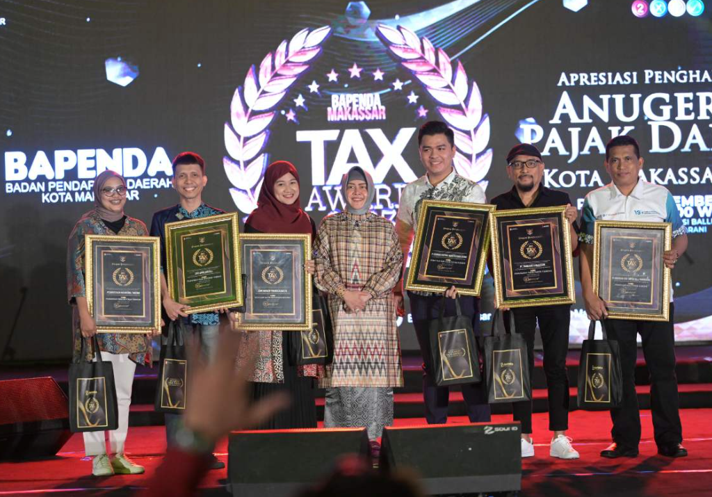 Apresiasi Wajib Pajak, Bapenda Makassar Gelar Malam Tax Award 2024