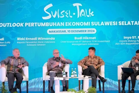 Ekonomi Sulsel Tumbuh 5,08% pada Triwulan Ketiga 2024, Sektor Pertanian dan Perdagangan Jadi Penopang Utama