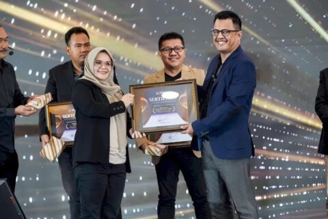 Bawaslu Sulsel Raih Penghargaan Kehumasan Terbaik se-Indonesia dalam Pemilu 2024