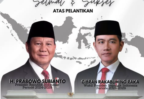 Dinas Pengendalian Penduduk dan Keluarga Berencana Kota Makassar Mengucapkan Selamat atas Pelantikan Presiden dan Wakil Presiden RI