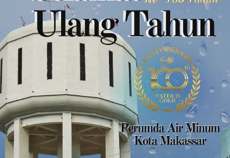Plt Kepala DPPKB Kota Makassar, Ucapkan Selamat Ulang Tahun untuk Perumda Air Minum Kota Makassar yang ke-100 Tahun