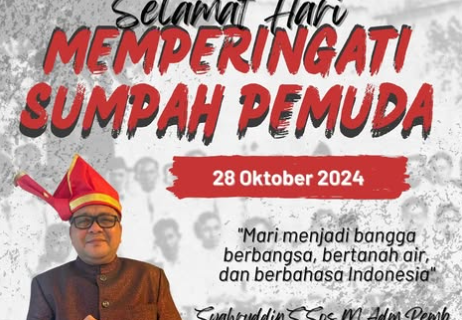 Plt Kadis PPKB Kota Makassar Ucapkan Selamat Hari Sumpah Pemuda