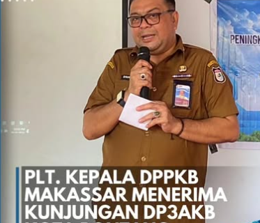 FOTO : Plt Kadis PPKB Kota Makassar Terima Kunjungan DP3AKB Kota Bontang di Kampung KB Nusa Indah