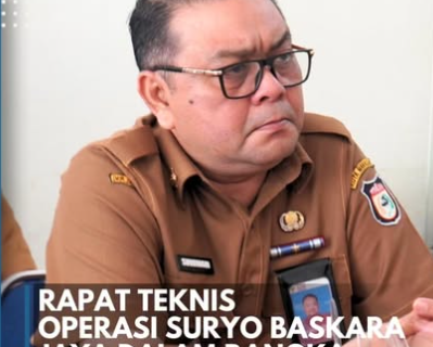 Kolaborasi Pemerintah Daerah dan TNI AL dalam Rapat Teknis Operasi Suryo Baskara Jaya