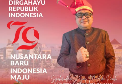 PLT Kepala DPPKB Kota Makassar Ucapkan Dirgahayu Indonesia ke-79