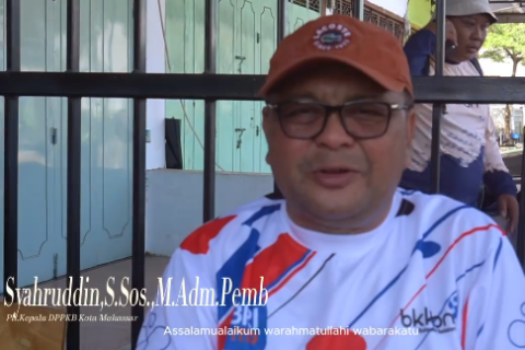 PLT Kepala DPPKB Kota Makassar Ucapkan Selamat Harganas ke-31 Tingkat Sulsel