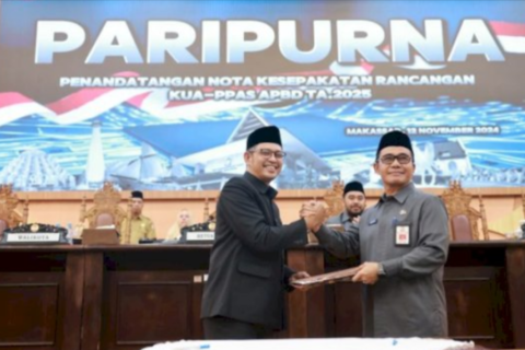 Pemkot Makassar dan DPRD Sepakati KUA-PPAS APBD Tahun 2025