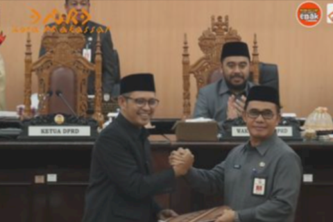 DPRD Makassar Paripurna Nota Kesepakatan KUA-PPAS APBD TA. 2025