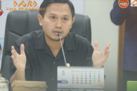 Komisi D Makassar RDP Bahas Pencairan Anggaran KONI Makassar Tahun 2024