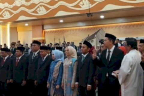 50 Anggota DPRD Makassar Periode 2024-2029 Resmi Dilantik