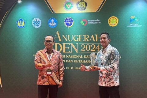 Sulsel Raih Penghargaan Juara 3 Anugerah DEN 2024 atas Upaya Transisi Energi dan Pengoptimalan EBT