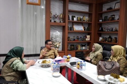 Sekda Sulsel Terima Pengurus PPTI, Bahas Permintaan Hibah untuk Program Pemberantasan TB