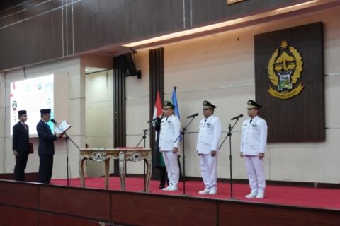 Prof Zudan Lantik Tiga Pj Bupati Baru di Sulsel: Perkuat Koordinasi dan Ketahanan Pangan