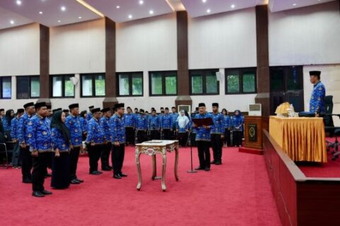 Jufri Rahman Resmi Dikukuhkan sebagai Ketua KORPRI Sulsel 2024-2029, Siap Jalankan Agenda Nasional