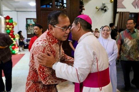 Wali Kota Makassar Hadiri Open House Natal 2024, Tunjukkan Toleransi Antar Umat Beragama