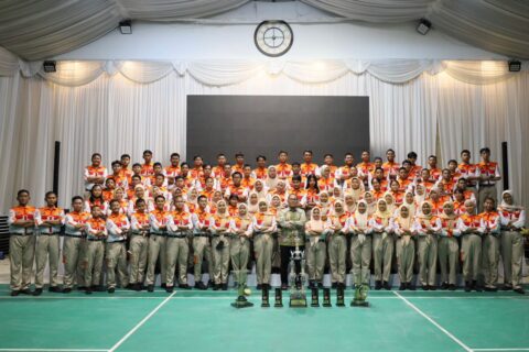 Wali Kota Danny Beri Selamat Tim Drumband Corps Makassar yang Sabet Juara Umum di Bandung