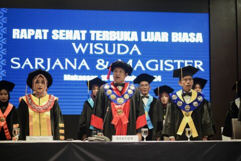 Wisuda Ratusan Sarjana dan Magister, Rektor ITBM Balik Diwa Tegaskan Dukung Ekonomi Berbasis Laut