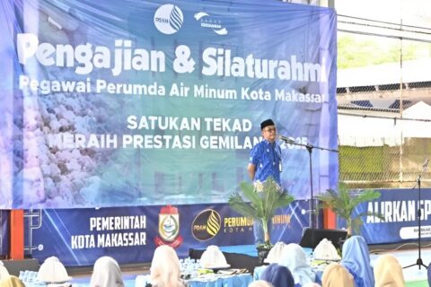 Awali Tahun Baru 2025, PDAM Kota Makassar Gelar Pengajian dan Silaturahmi dengan Semangat ‘Bersama Kita Gemilang’