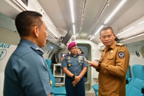 Pj Gubernur Sulsel Jalin Sinergi dengan Lantamal VI, Bahas Dukungan dan Kenangan Masa Kecil