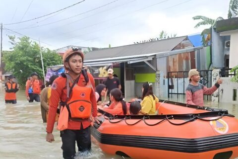 Banjir di Makassar Surut, Jumlah Pengungsi Menurun Hampir 1.000 Jiwa