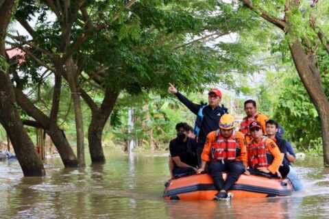 Wali Kota Makassar Cek Lokasi Banjir di Manggala, Sebut Penyebabnya Pembukaan Bendungan Bili-Bili