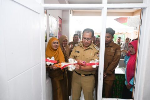 Wali Kota Makassar Danny Pomanto Resmikan Posyandu Era Baru di Kelurahan Paropo