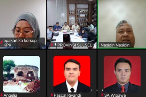 Pemprov Sulsel dan KPK Bersinergi Perkuat Pencegahan Korupsi dalam Pengelolaan APBD dan PBJ