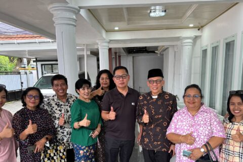 Pererat Hubungan Antaragama, PGI Sulselbar Silaturrahmi ke Wakil Gubernur Sulsel Fatmawati Rusdi