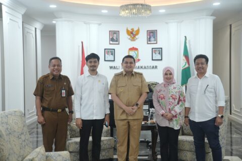 Silaturahmi dengan Wali Kota, Fraksi PDIP DPRD Siap Kawal Pemerintahan Appi-Aliyah